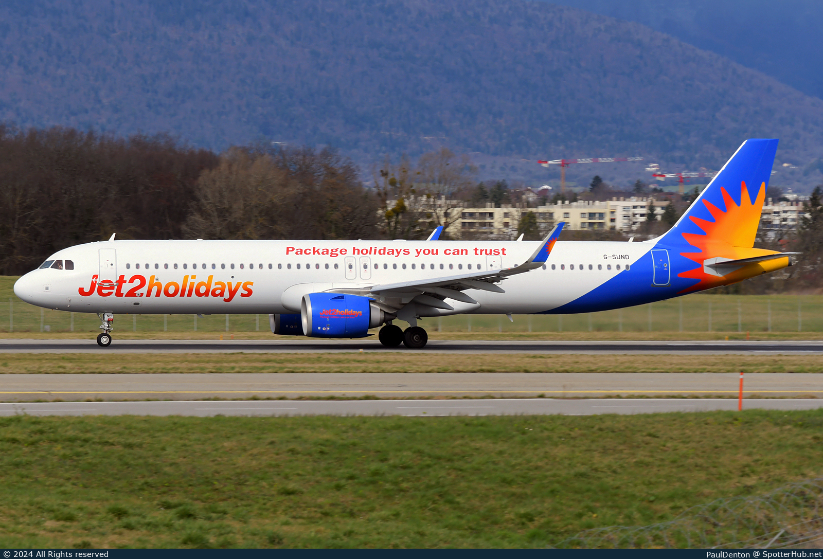 Photo of G-SUND - Airbus A321-251NX operated by Jet2