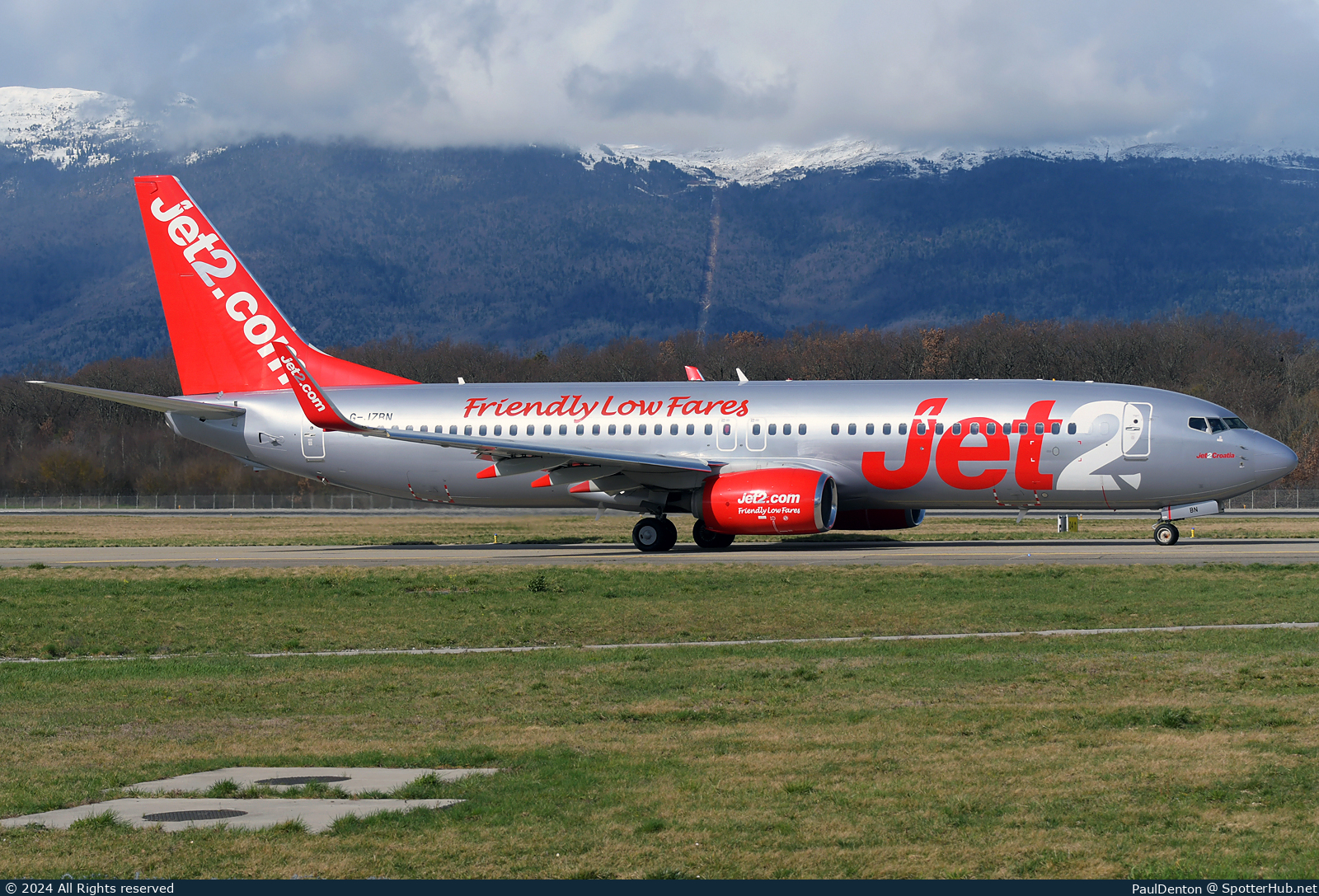 Photo of G-JZBN - Boeing 737-8MG operated by Jet2