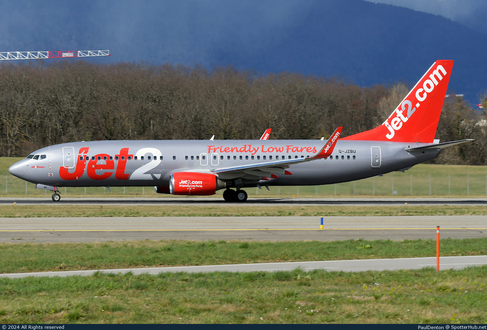 Photo of G-JZBU - Boeing 737-85P operated by Jet2