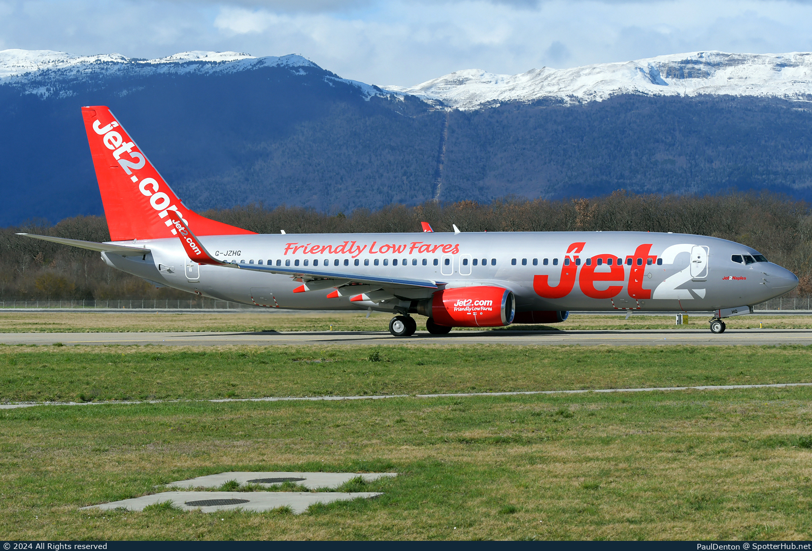 Photo of G-JZHG - Boeing 737-85P operated by Jet2