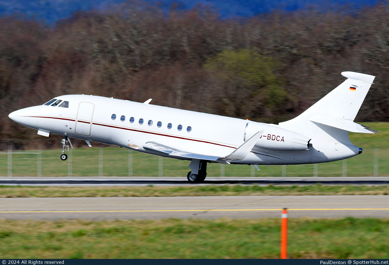 Photo of D-BDCA - Dassault Falcon 2000LX operated by DC Aviation