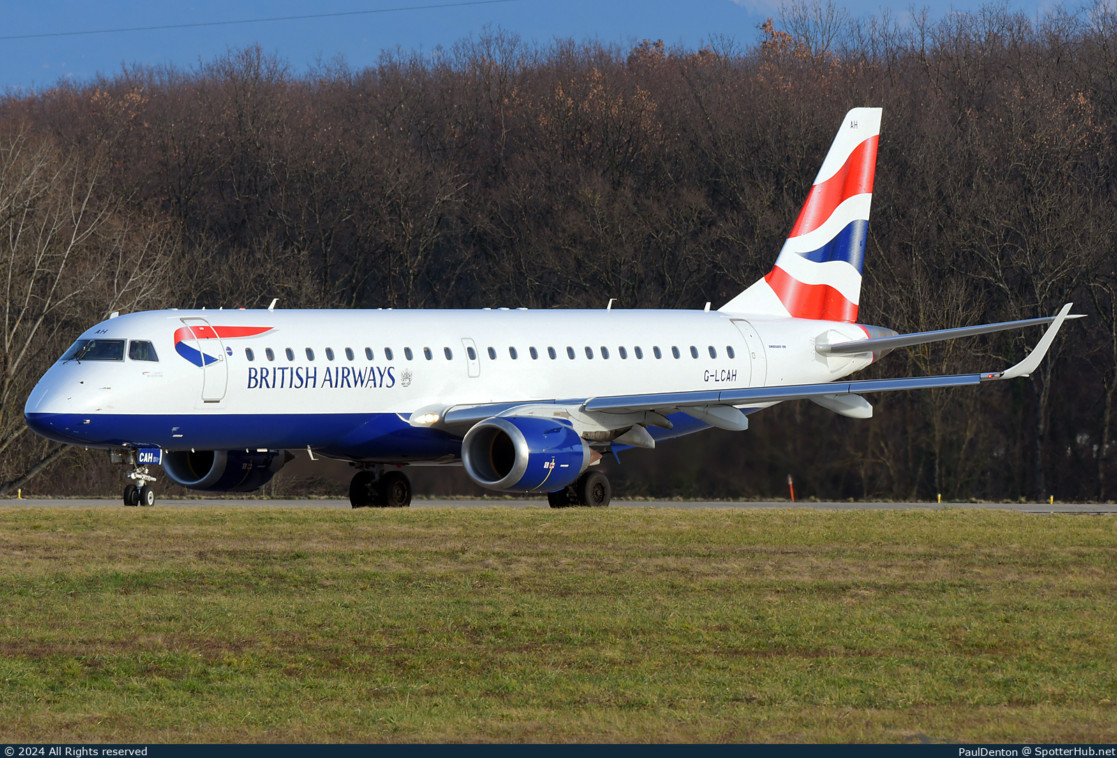 Photo of G-LCAH - Embraer ERJ-190SR operated by BA CityFlyer