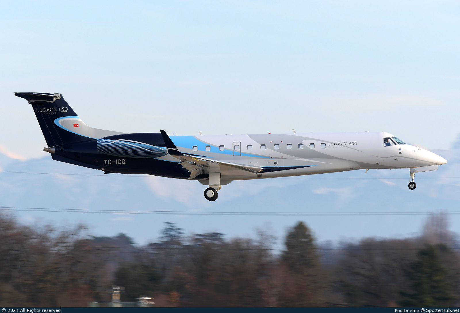Photo of TC-ICG - Embraer Legacy 650 operated by Tarkim Havacilik