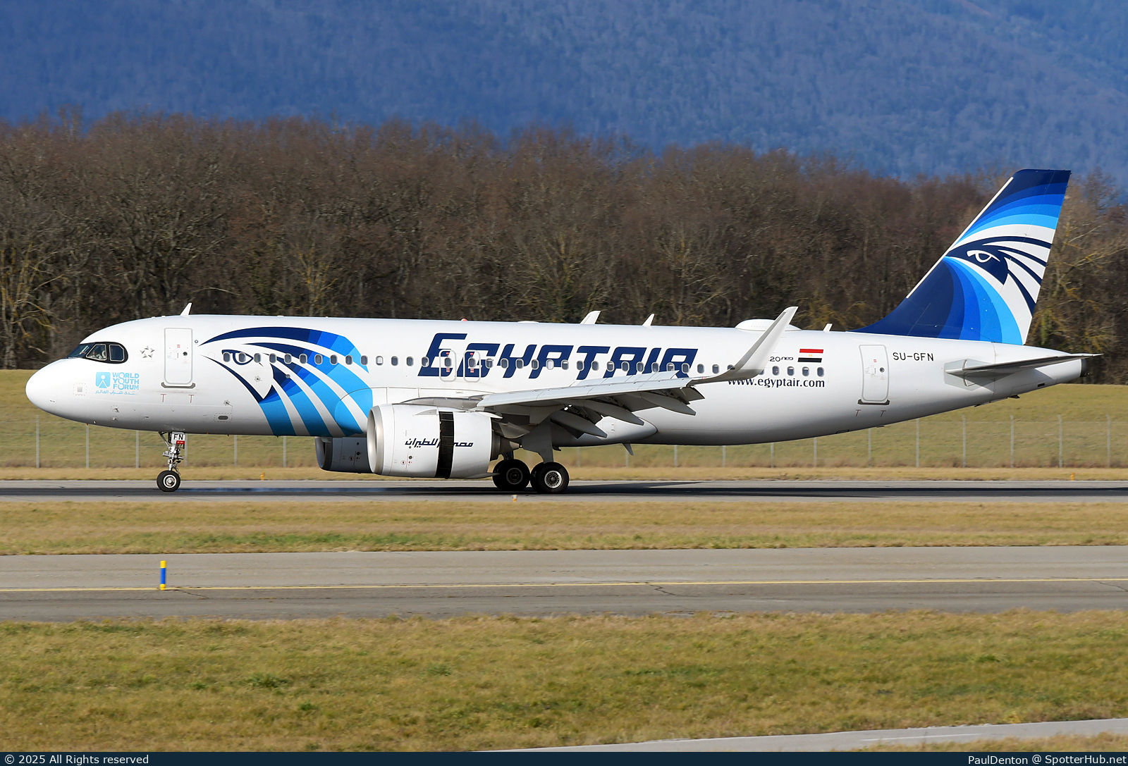 Photo of SU-GFN - Airbus A320-251N operated by Egyptair