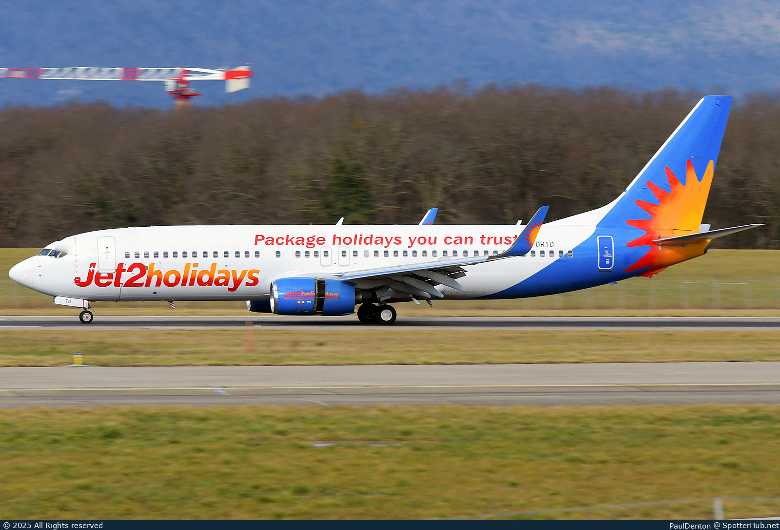 Photo of G-DRTD - Boeing 737-808 operated by Jet2