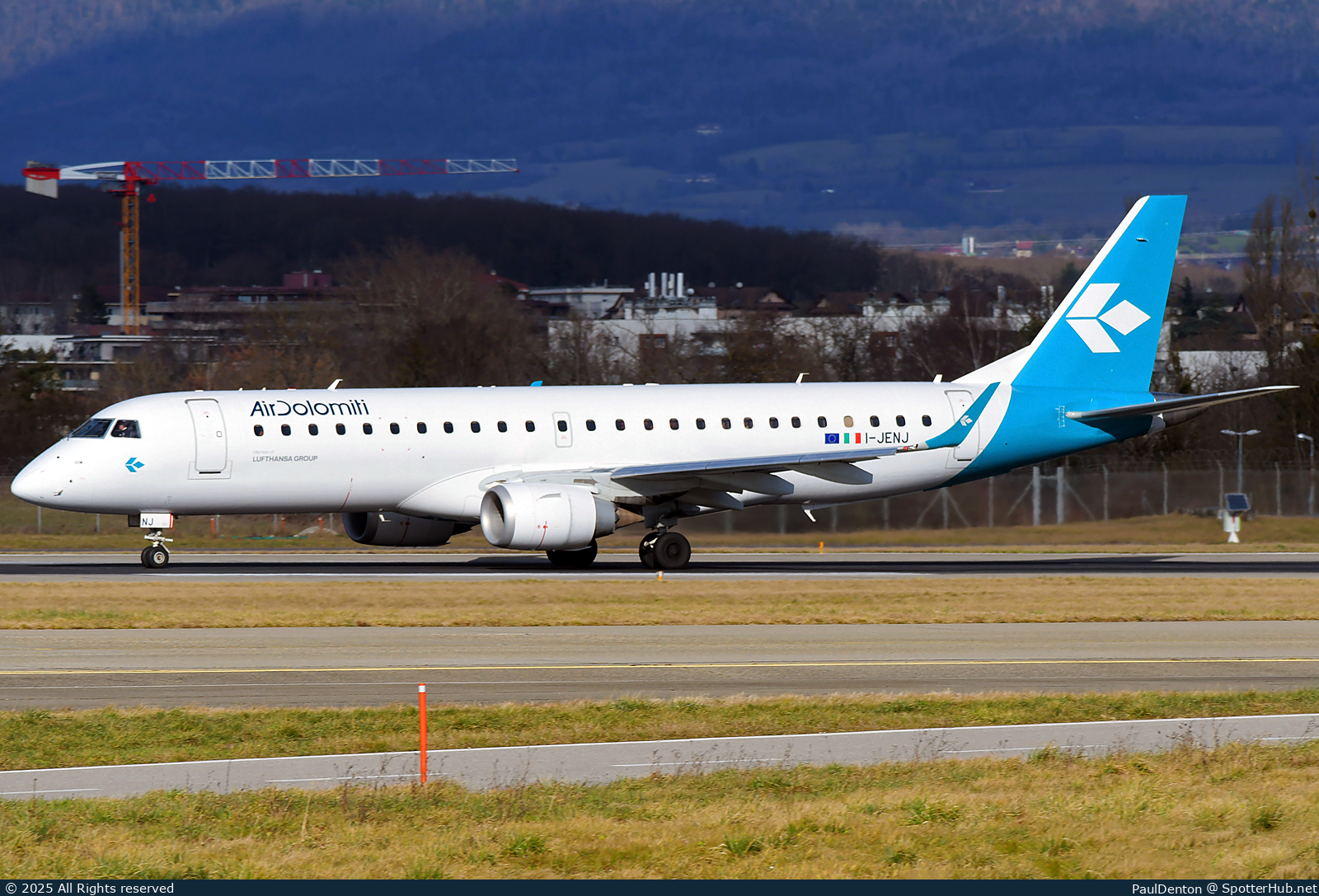 Photo of I-JENJ - Embraer ERJ-190LR operated by Air Dolomiti