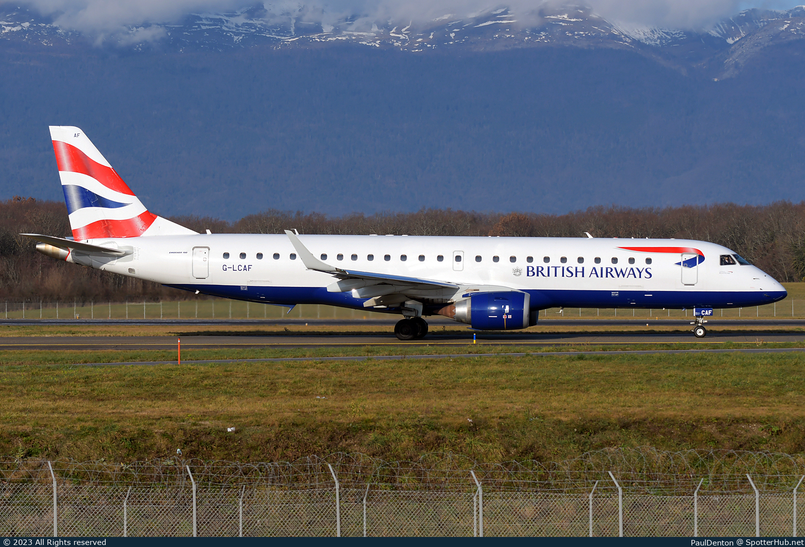 Photo of G-LCAF - Embraer ERJ-190SR operated by BA CityFlyer