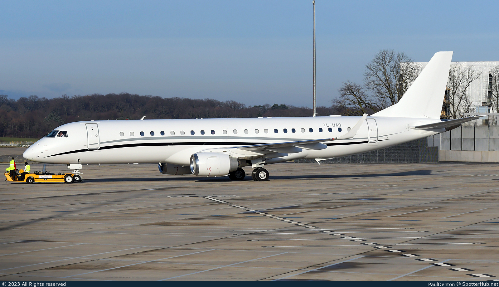 Photo of YL-UAG - Embraer Lineage 1000 operated by Union Aviation
