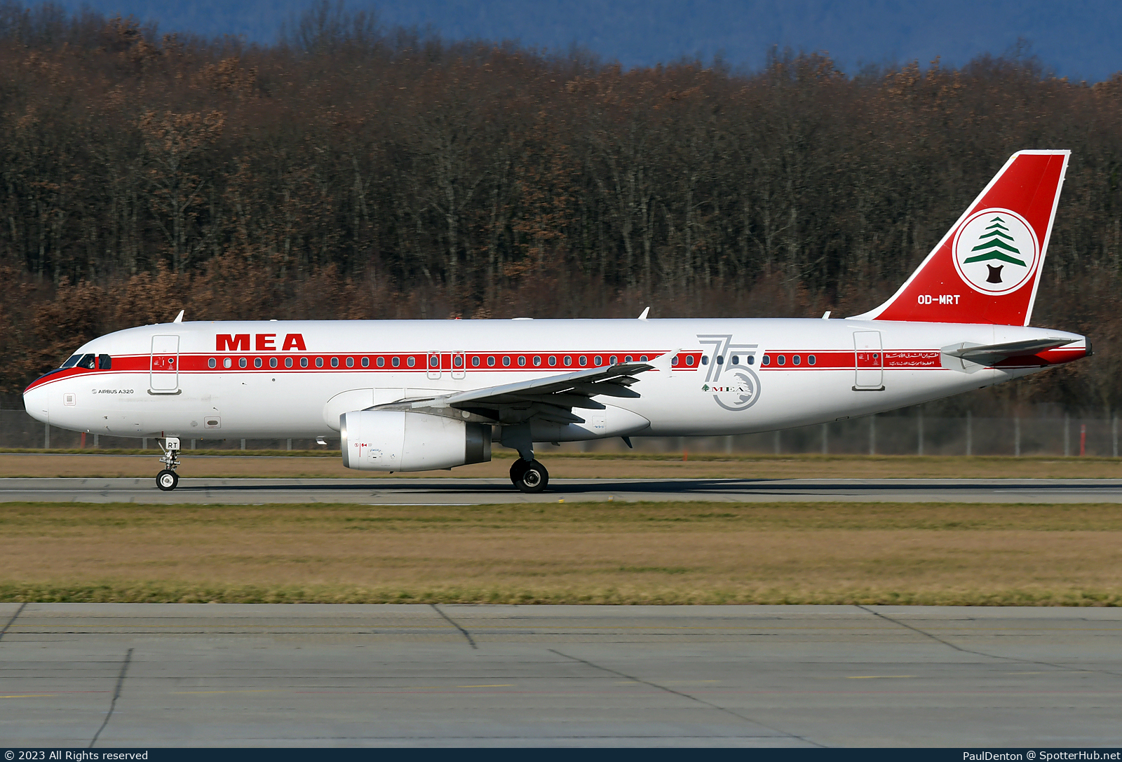 Photo of OD-MRT - Airbus A320-232 operated by MEA Middle East Airlines