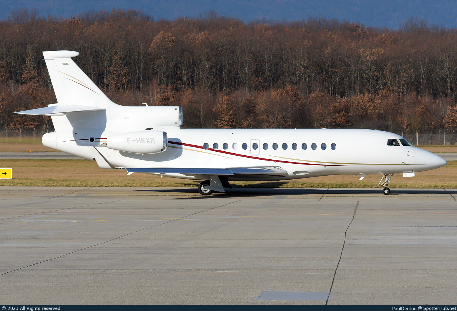 Photo of F-HEXR - Dassault Falcon 7X operated by Exair