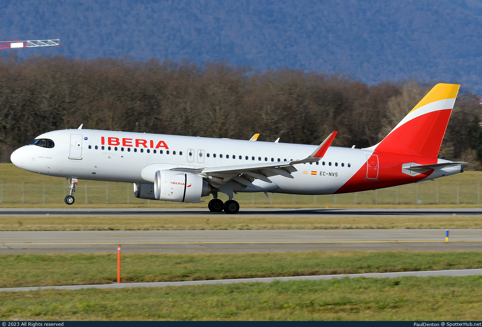 Photo of EC-NVS - Airbus A320-251N operated by Iberia