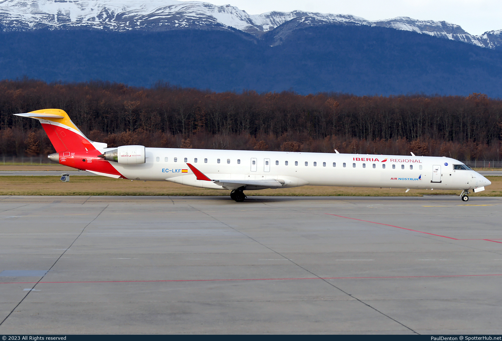Photo of EC-LKF - Bombardier CRJ-1000 operated by Iberia Regional (opb Air Nostrum)