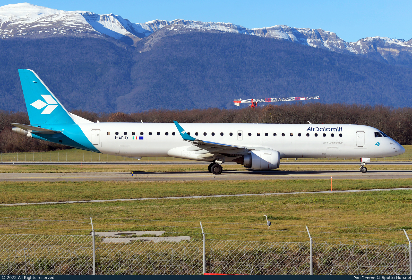 Photo of I-ADJX - Embraer ERJ-195LR operated by Air Dolomiti