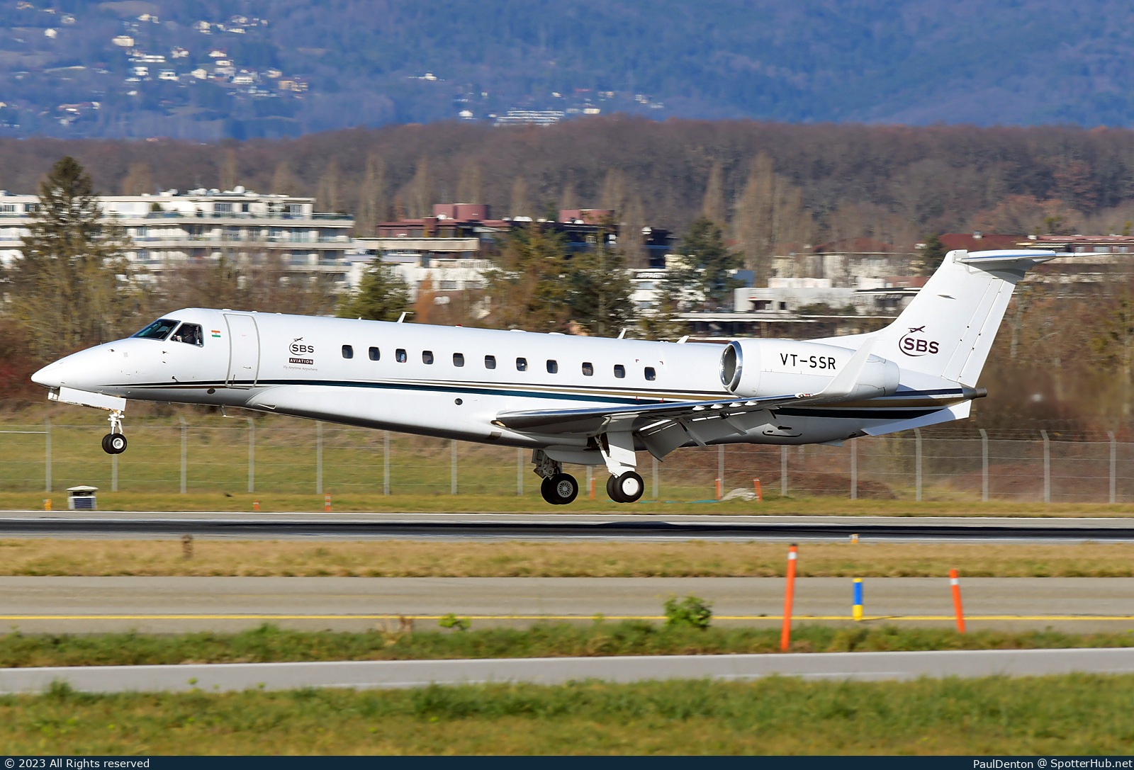Photo of VT-SSR - Embraer Legacy 600 operated by SBS Private Jet