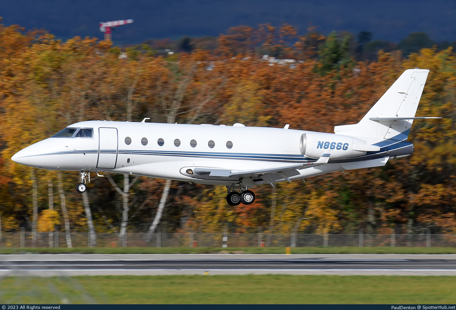 Photo of N866G - IAI 1126 Galaxy operated by Private