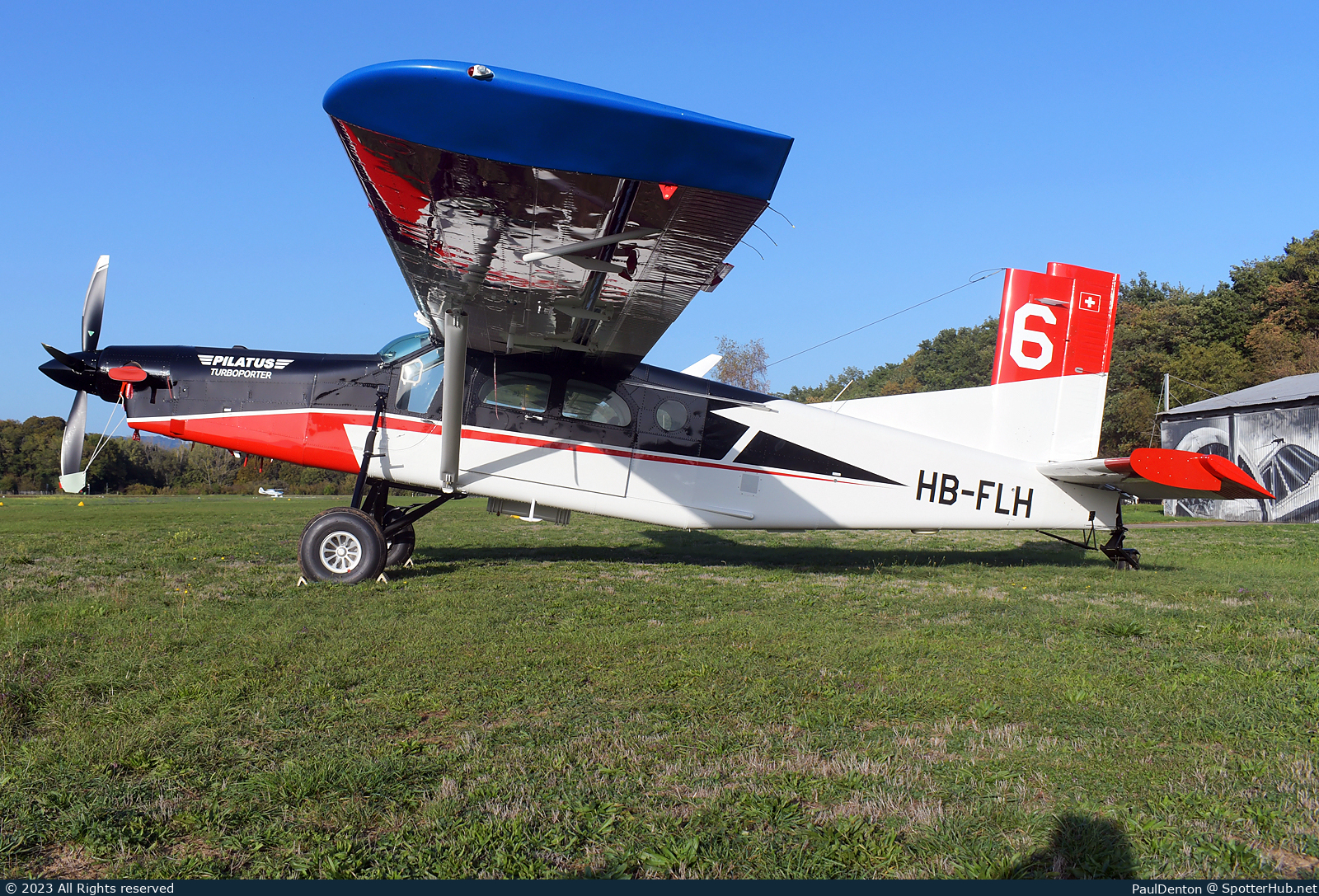 Photo of HB-FLH - Pilatus PC-6/B2-H4 Turbo Porter operated by Private