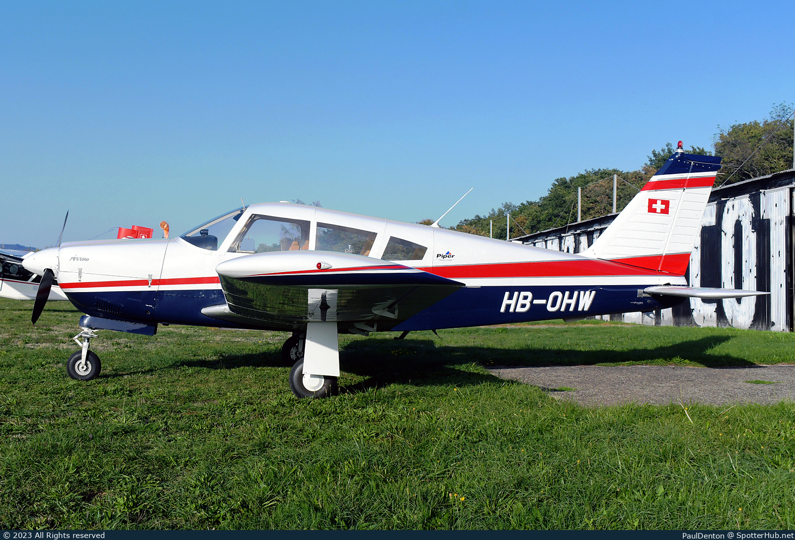 Photo of HB-OHW - Piper PA-28R-200 Cherokee Arrow II operated by Private