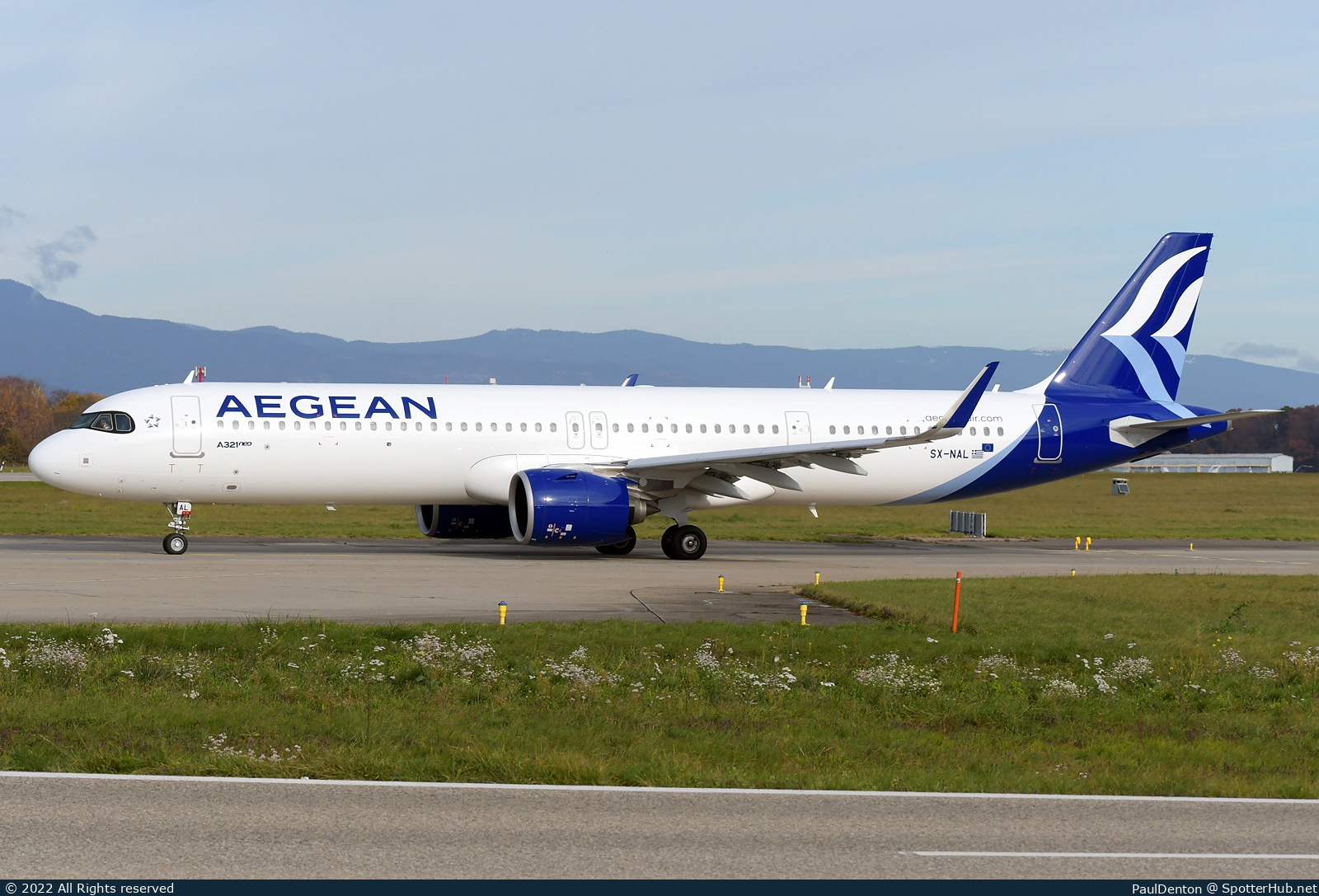 Photo of SX-NAL - Airbus A321-271NX operated by Aegean Airlines