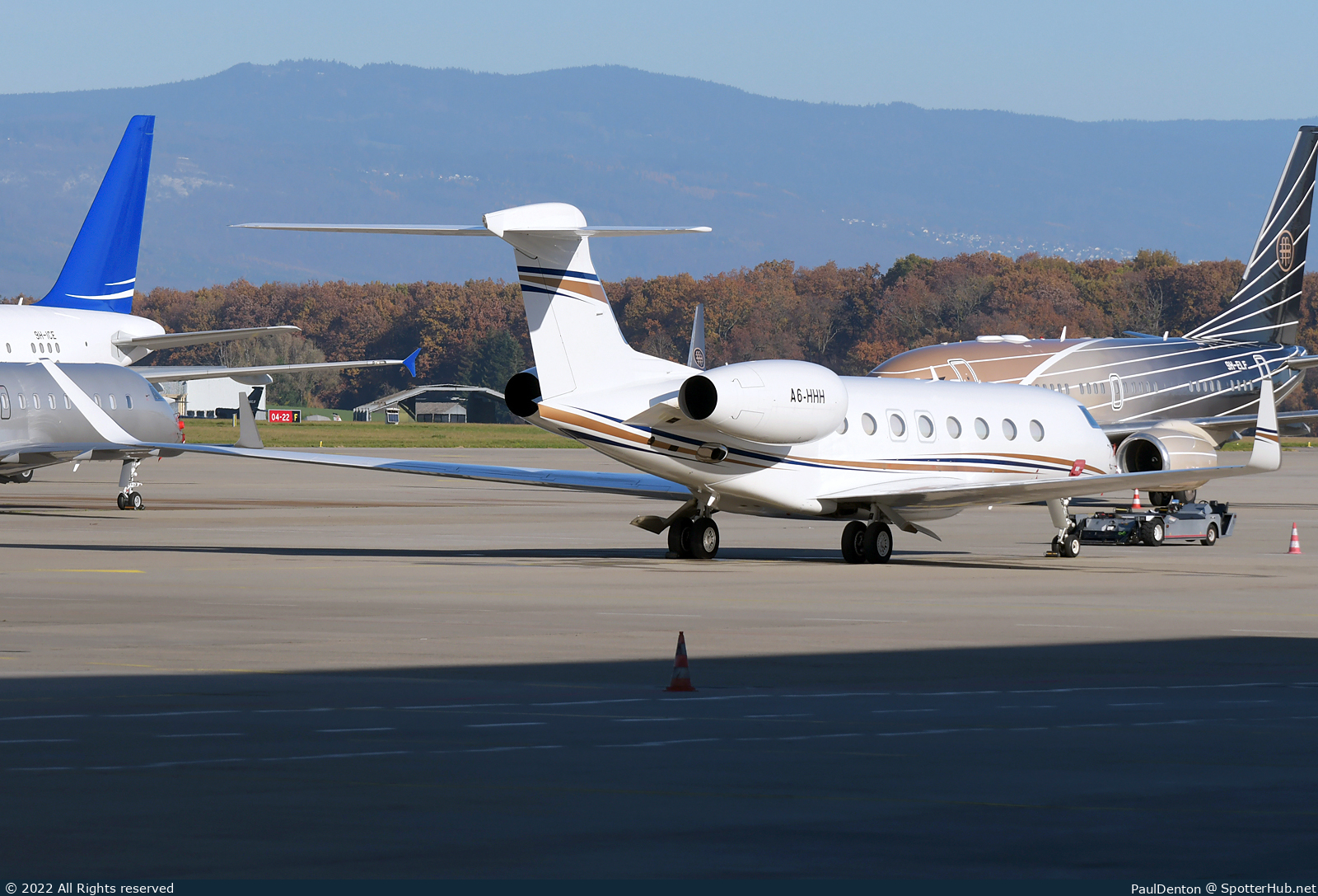 Photo of A6-HHH - Gulfstream GIV operated by Dubai Royal Air Wing