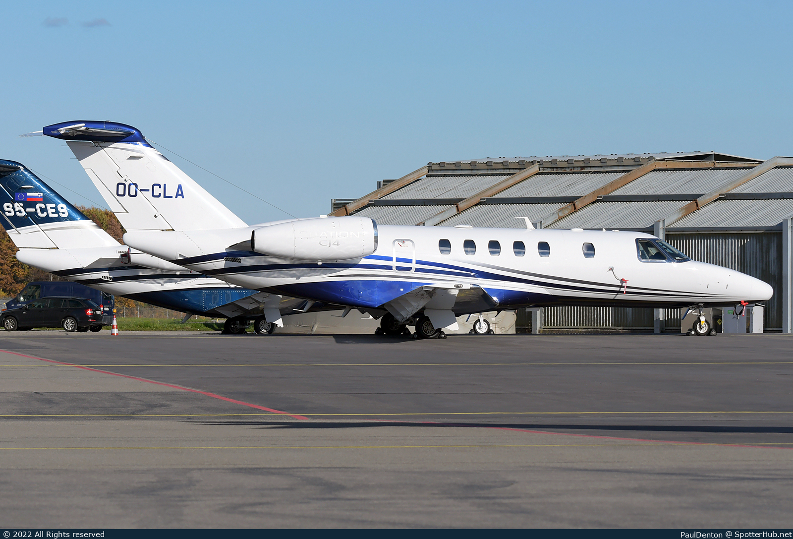 Photo of OO-CLA - Cessna 525C CitationJet CJ4 operated by Luxaviation Belgium