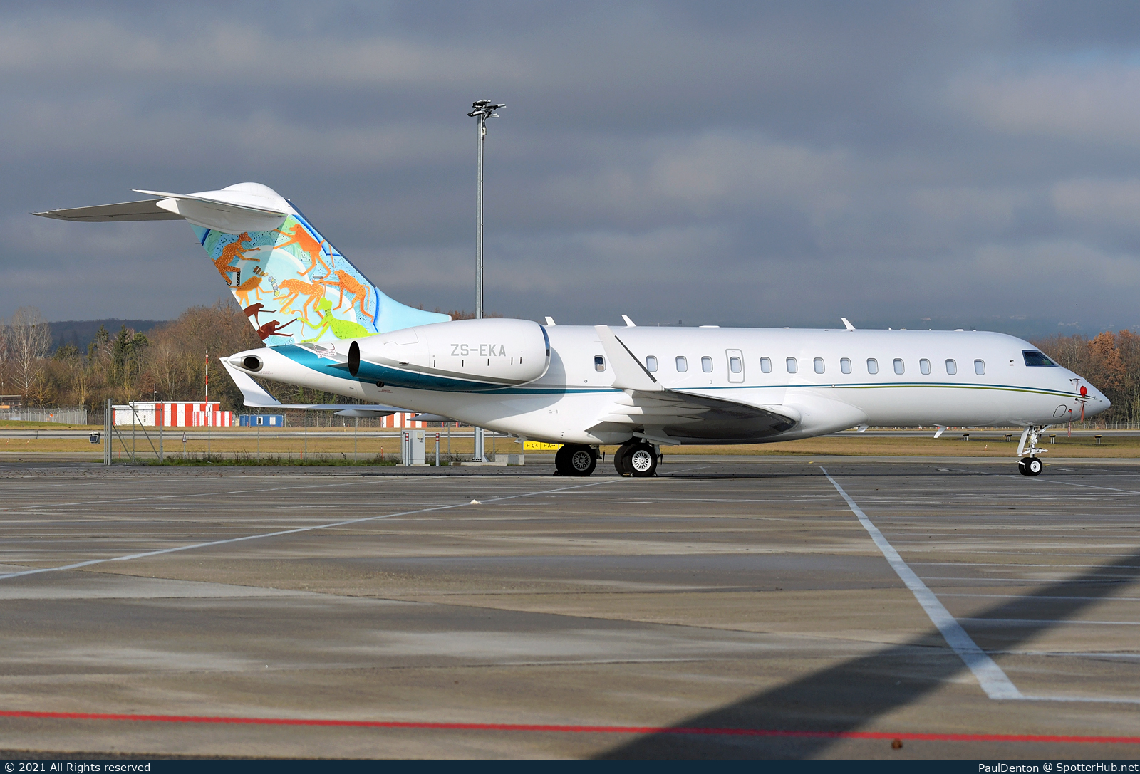 Photo of ZS-EKA - Bombardier Global 6500 operated by Fireblade Aviation