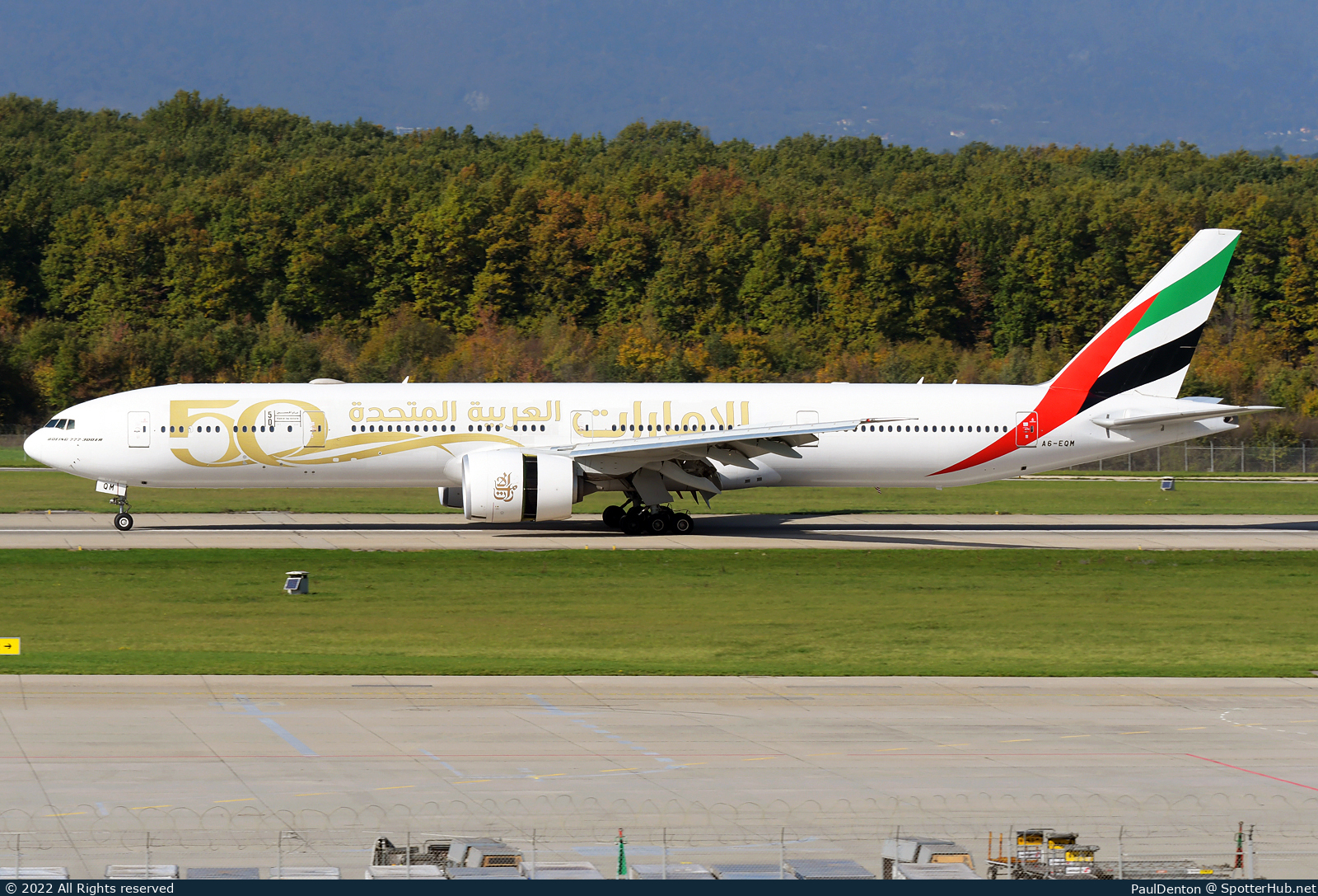 Photo of A6-EQM - Boeing 777-31H(ER) operated by Emirates