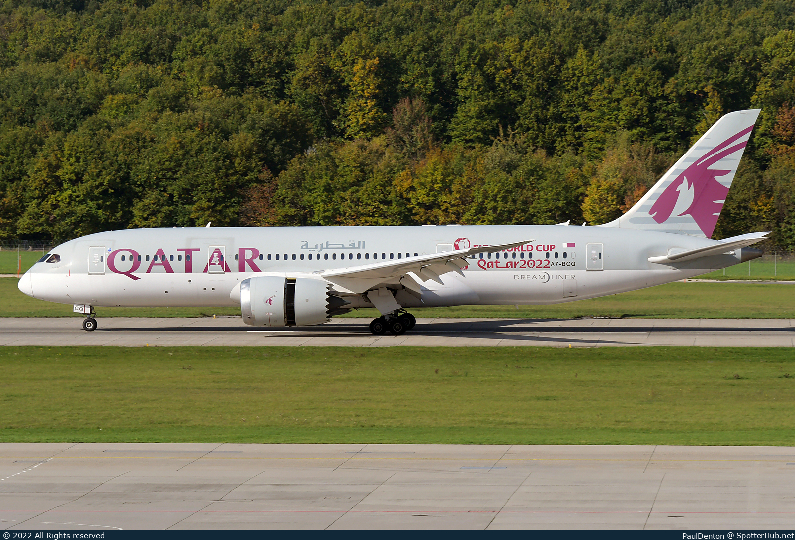 Photo of A7-BCQ - Boeing 787-8 Dreamliner operated by Qatar Airways