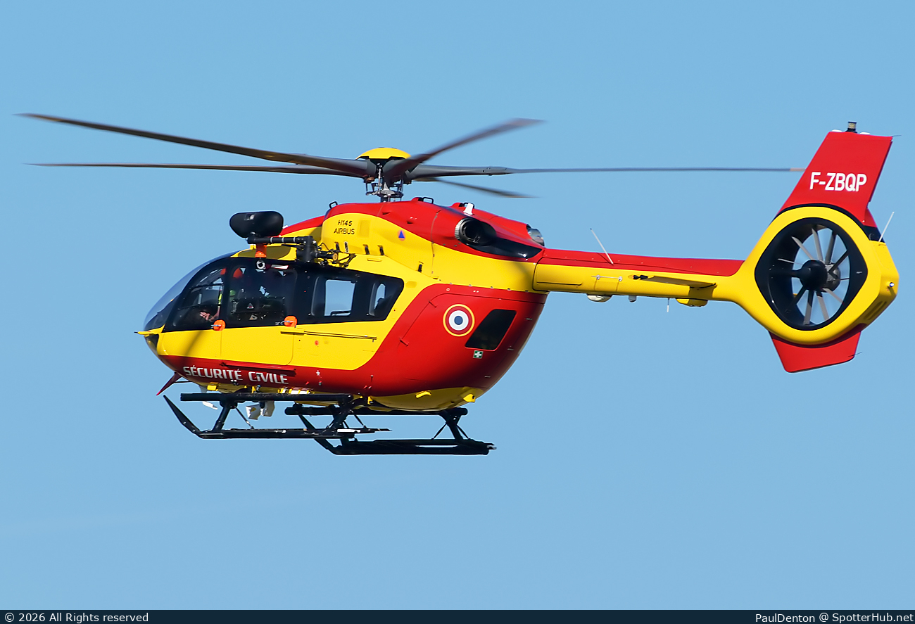 Photo of F-ZBQP - Airbus Helicopters H145 operated by French Ministry of the Interior - Sécurité Civile