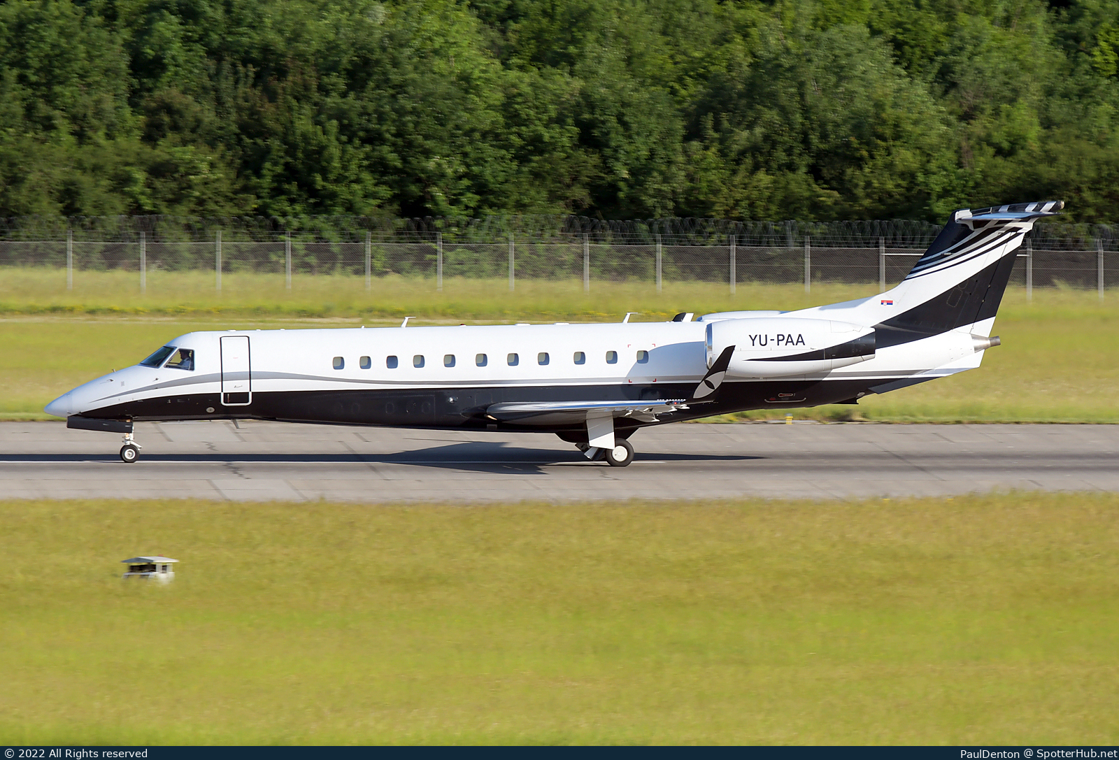 Photo of YU-PAA - Embraer Legacy 600 operated by Air Pink