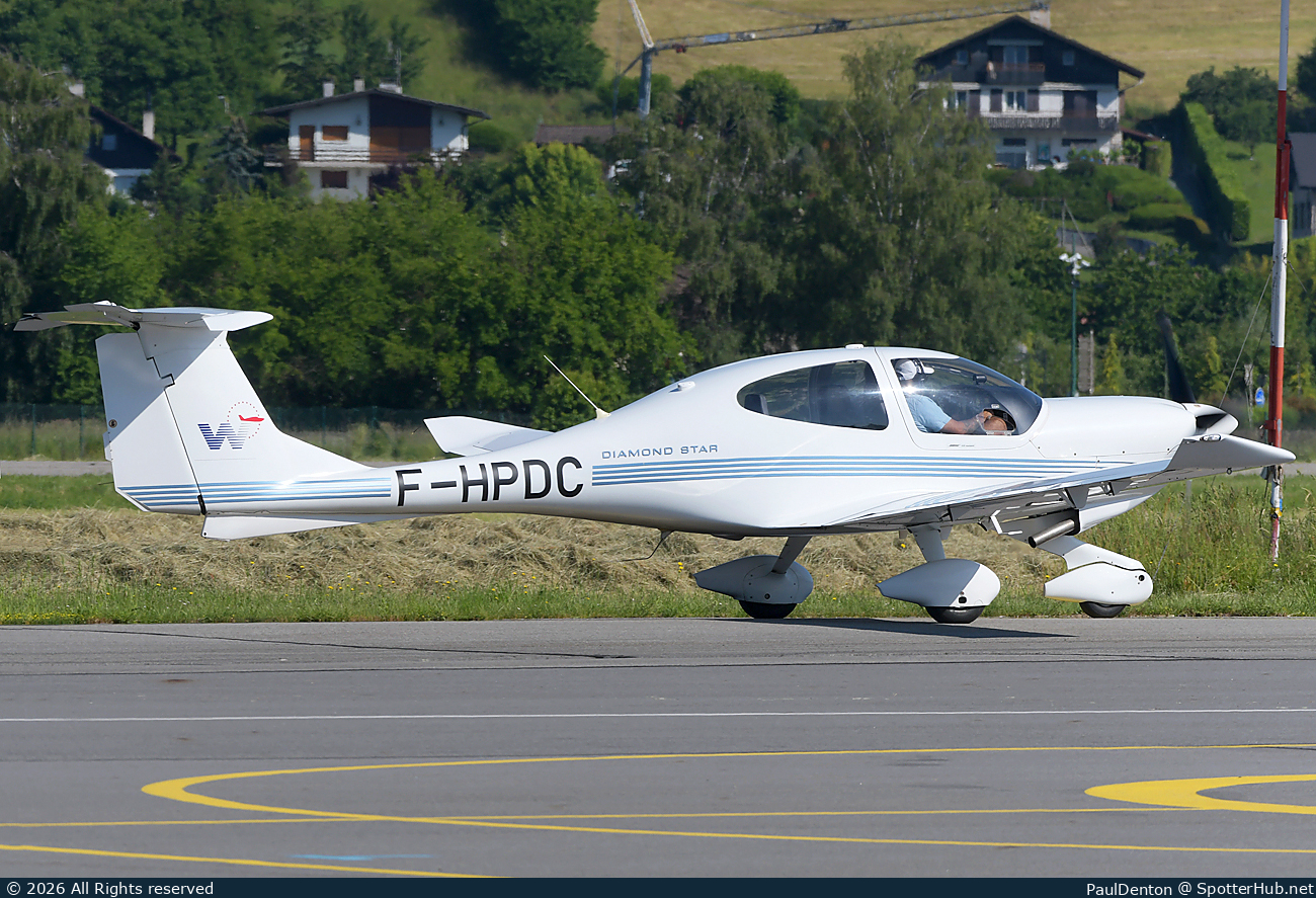 Photo of F-HPDC - Diamond DA40 Diamond Star TDI operated by Private