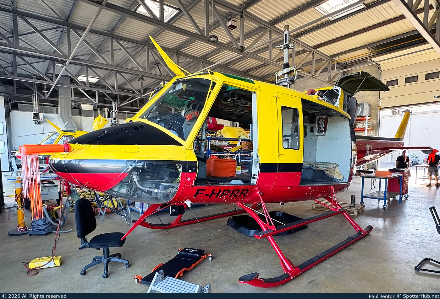 Photo of F-HPRR - Bell 212 operated by Heli Protection Europe