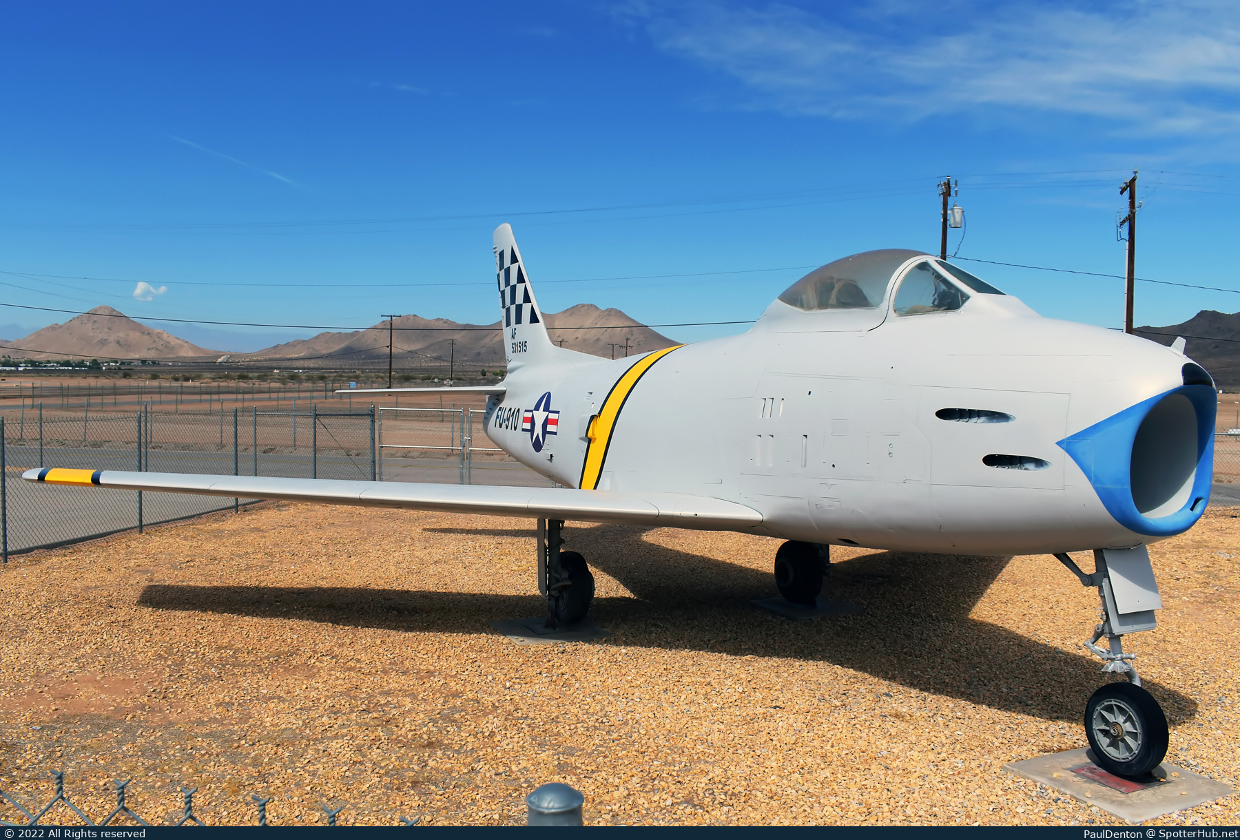 Photo of 53-1515 - North American F-86H Sabre operated by US Air Force