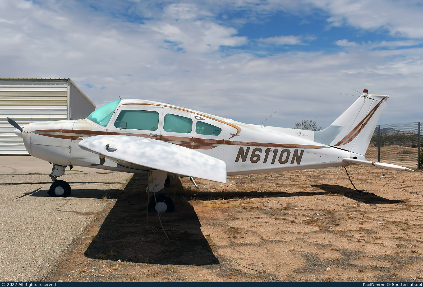 Photo of N6110N - Beechcraft B23 Musketeer operated by Private