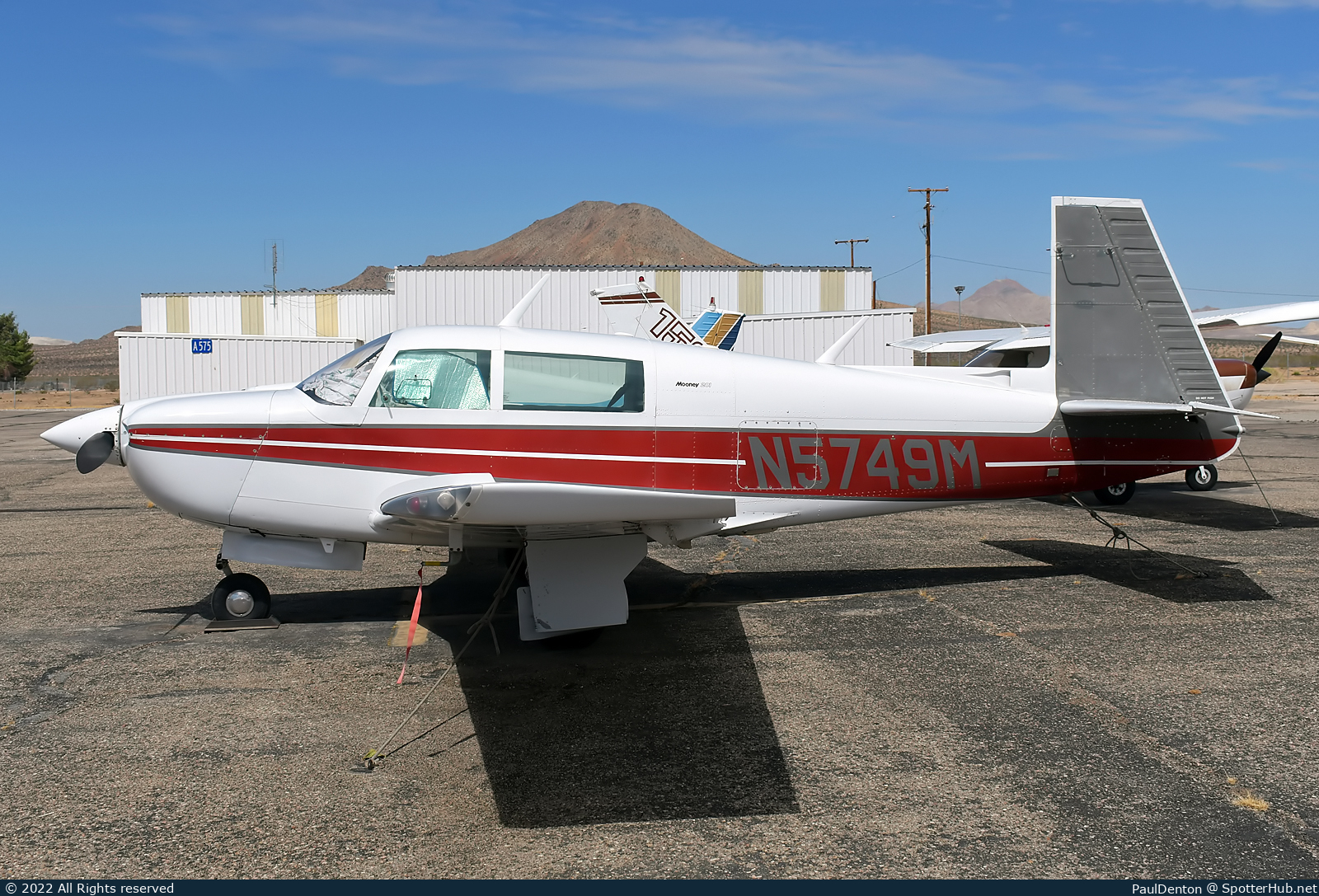 Photo of N5749M - Mooney M20J 201 operated by Private