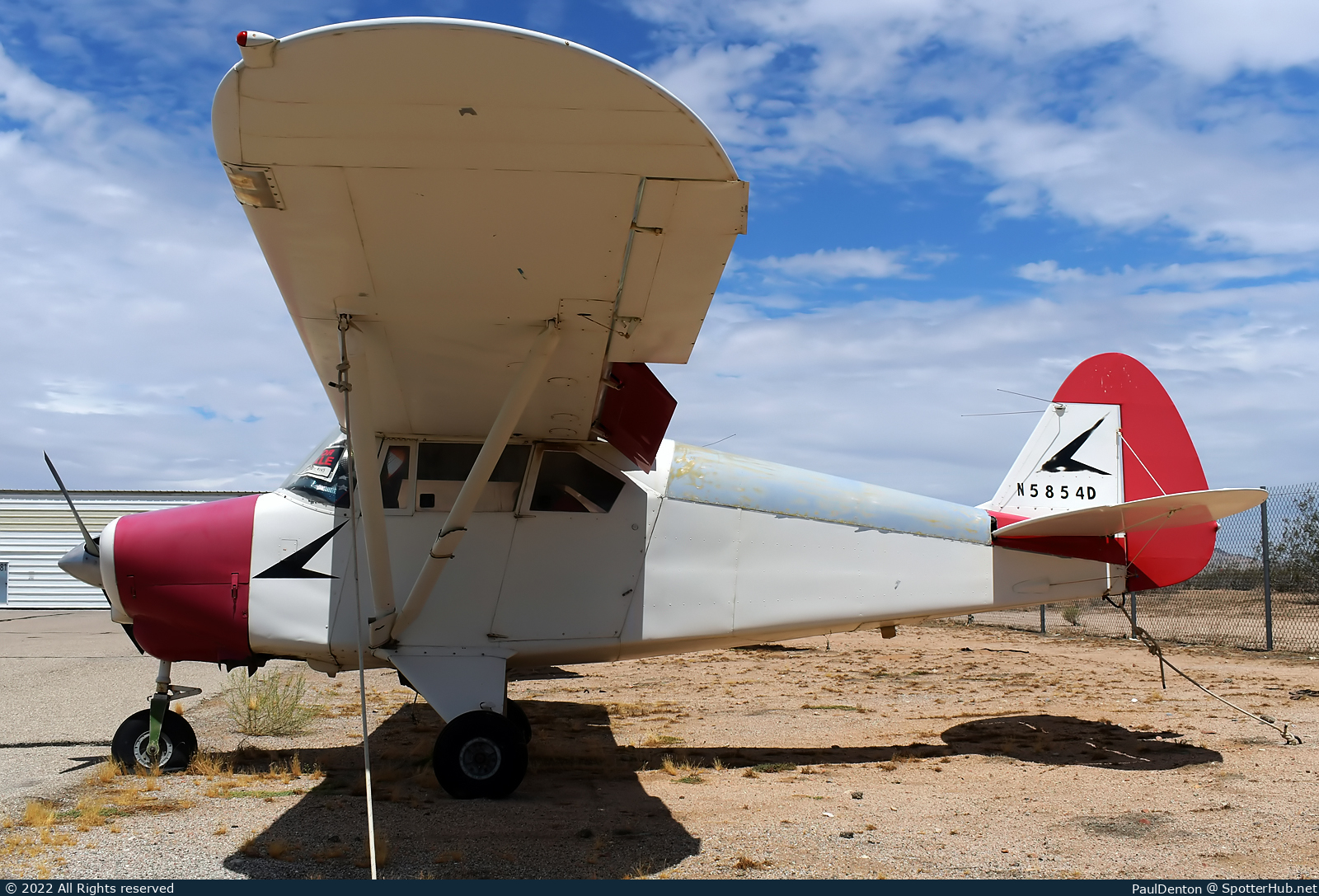 Photo of N5854D - Piper PA-22-150 Tri-Pacer operated by Private