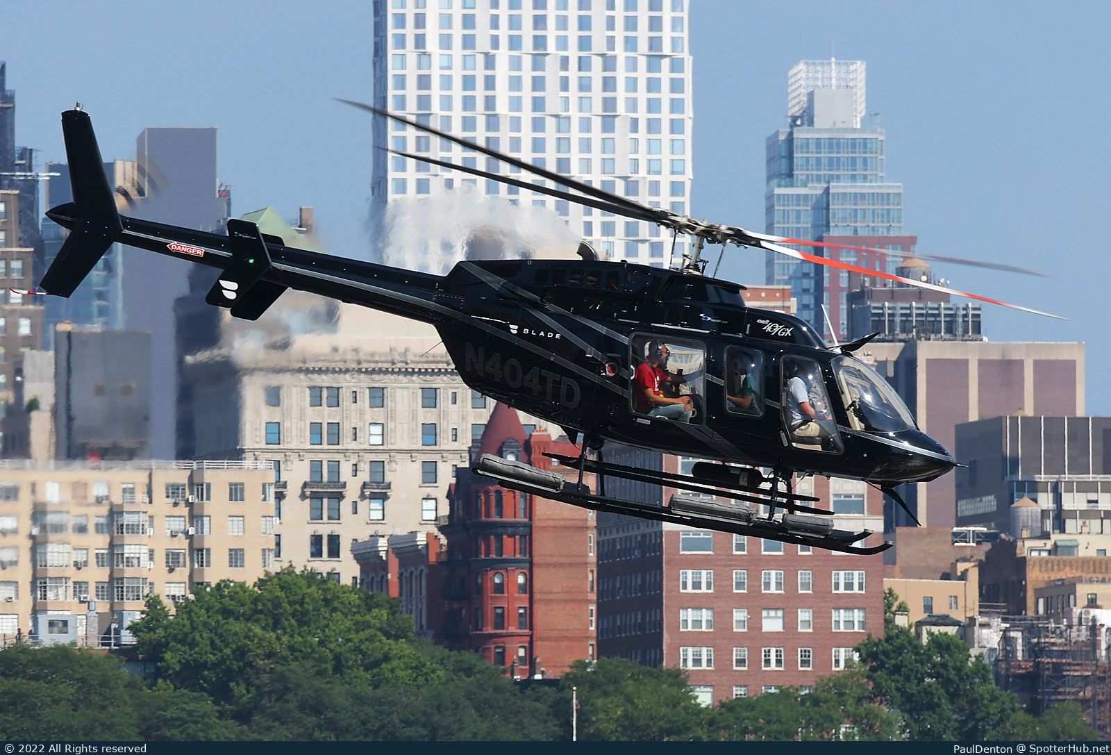 Photo of N404TD - Bell 407GX operated by Gotham Helicopters