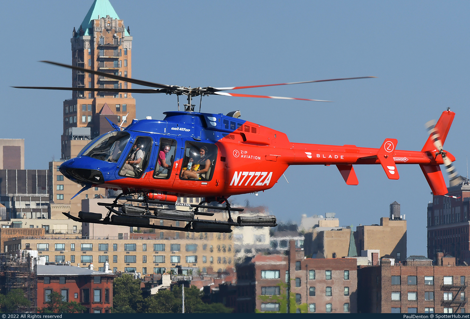 Photo of N777ZA - Bell 407GXP operated by Zip Aviation