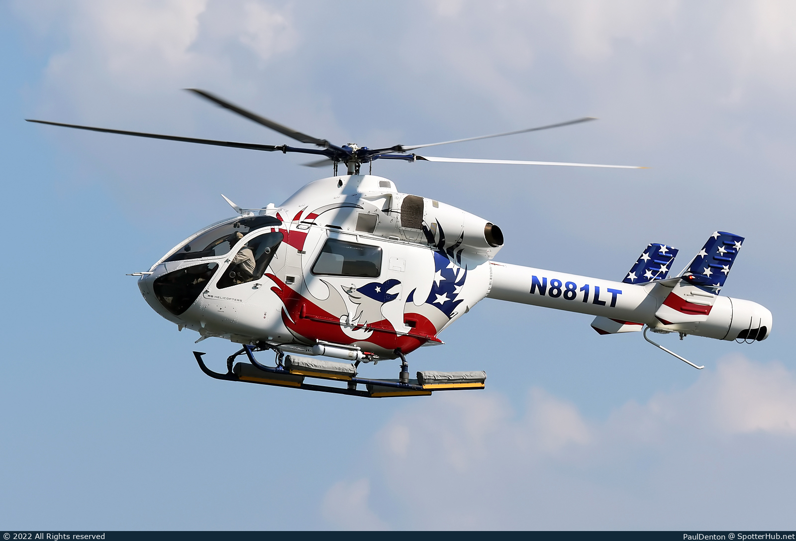 Photo of N881LT - MD Helicopters MD 900 Explorer operated by Private