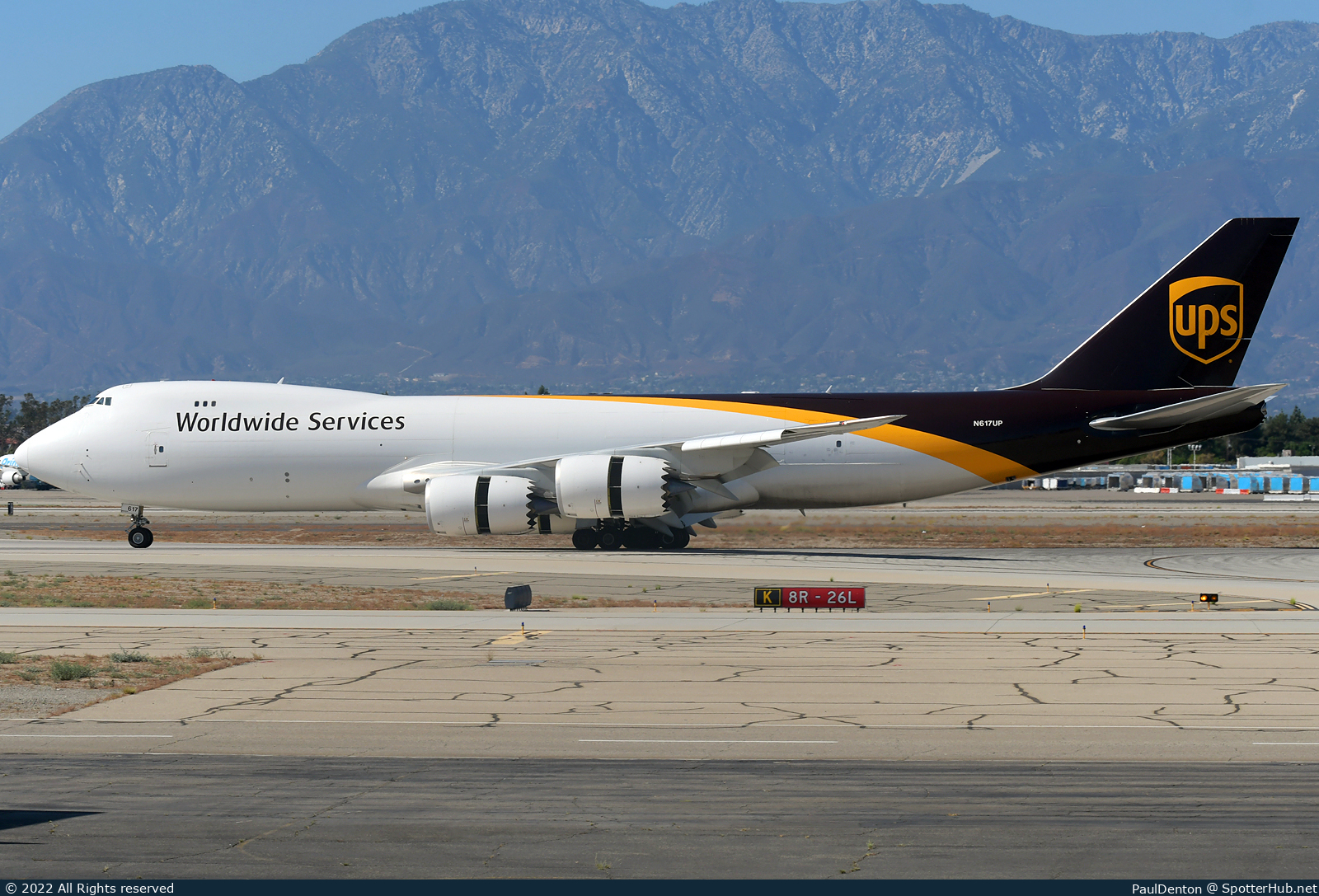 Photo of N617UP - Boeing 747-8F operated by UPS United Parcel Service