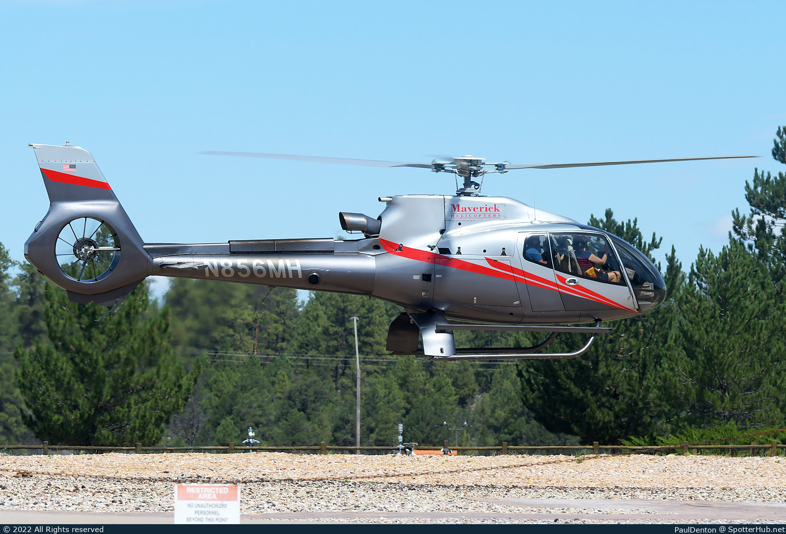 Photo of N856MH - Eurocopter EC130 B4 operated by Maverick Helicopters
