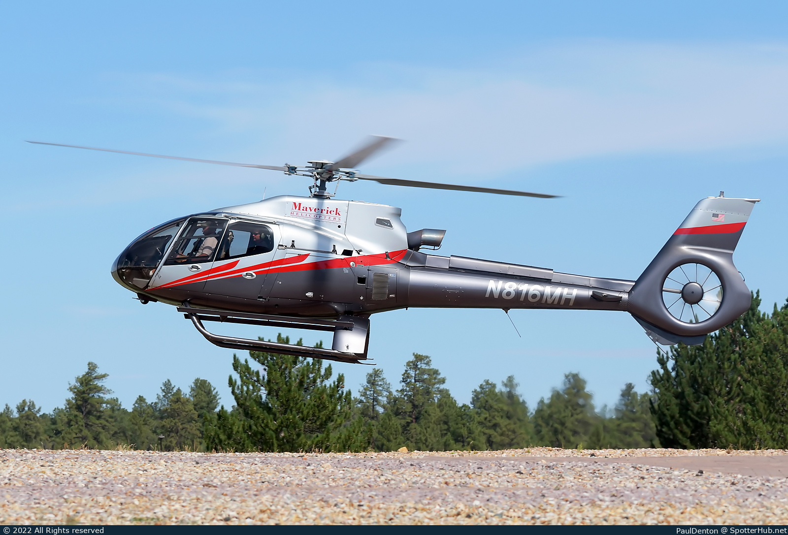 Photo of N816MH - Eurocopter EC130 B4 operated by Maverick Helicopters