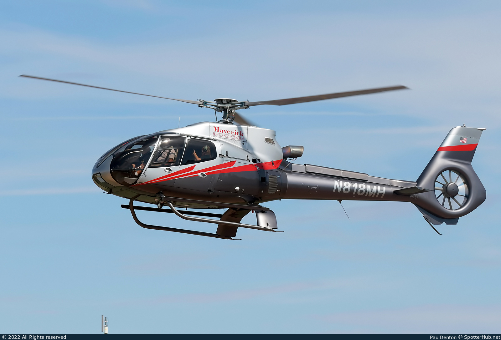 Photo of N818MH - Eurocopter EC130 B4 operated by Maverick Helicopters