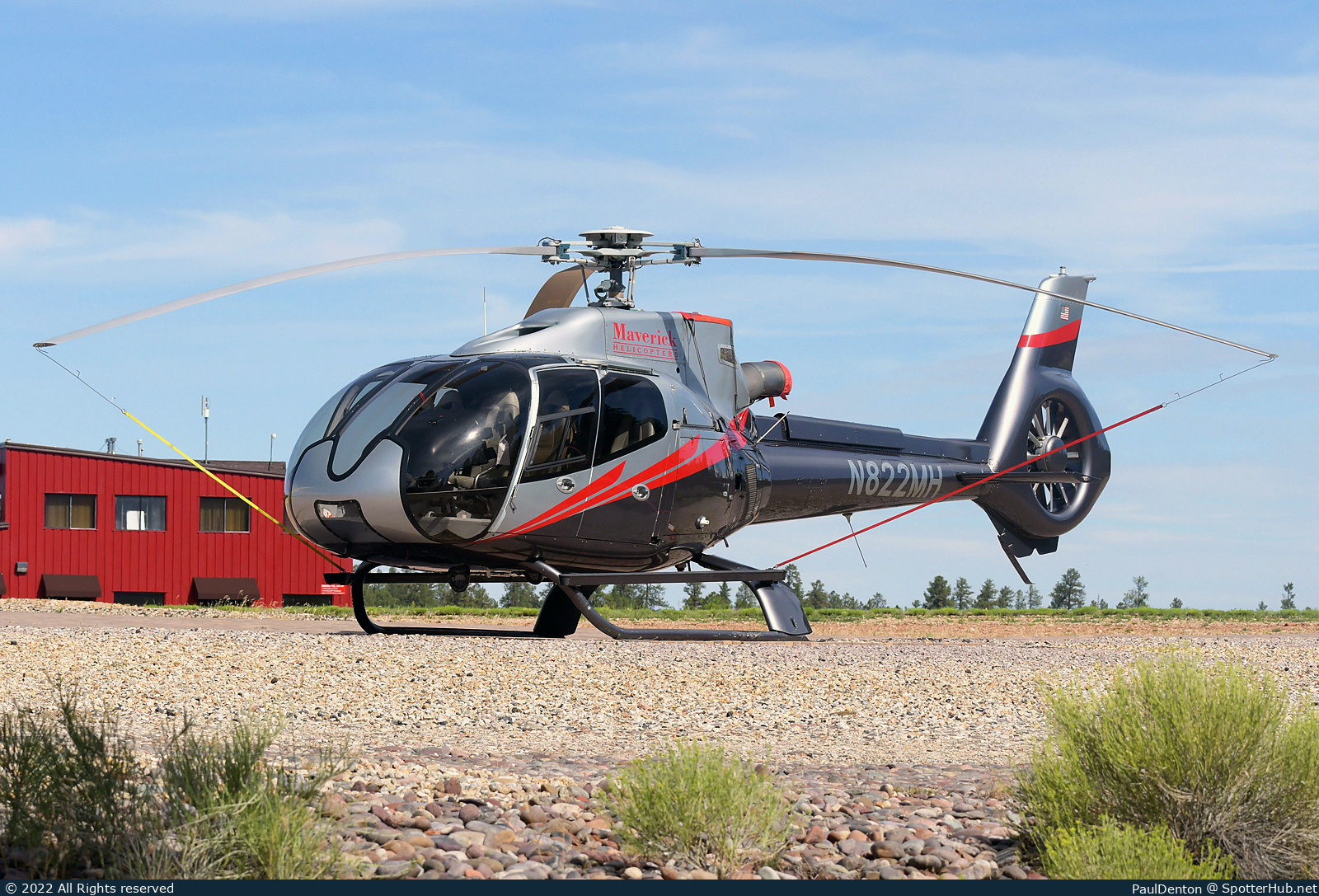 Photo of N822MH - Eurocopter EC130 B4 operated by Maverick Helicopters