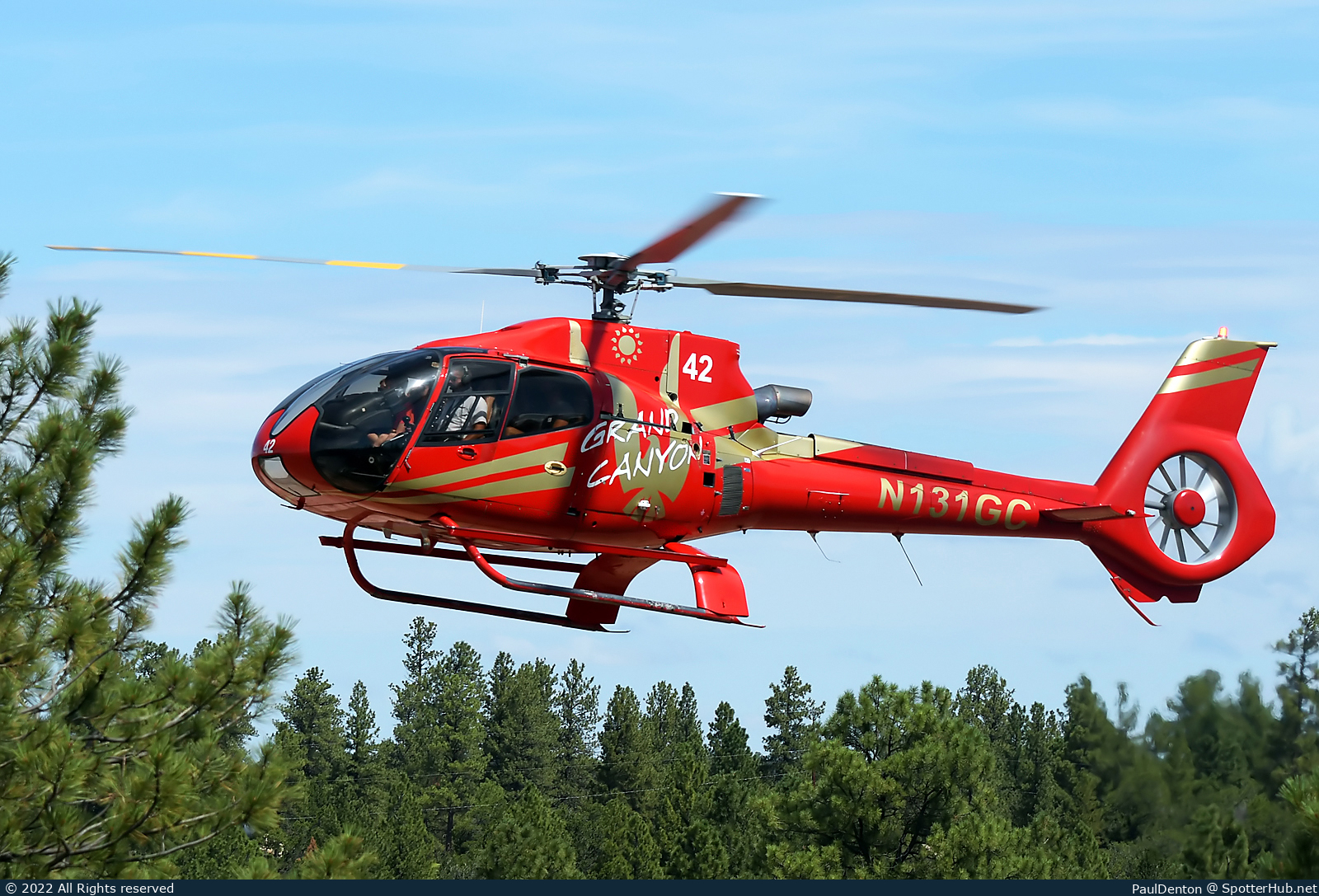 Photo of N131GC - Eurocopter EC130 B4 operated by Papillon Helicopters