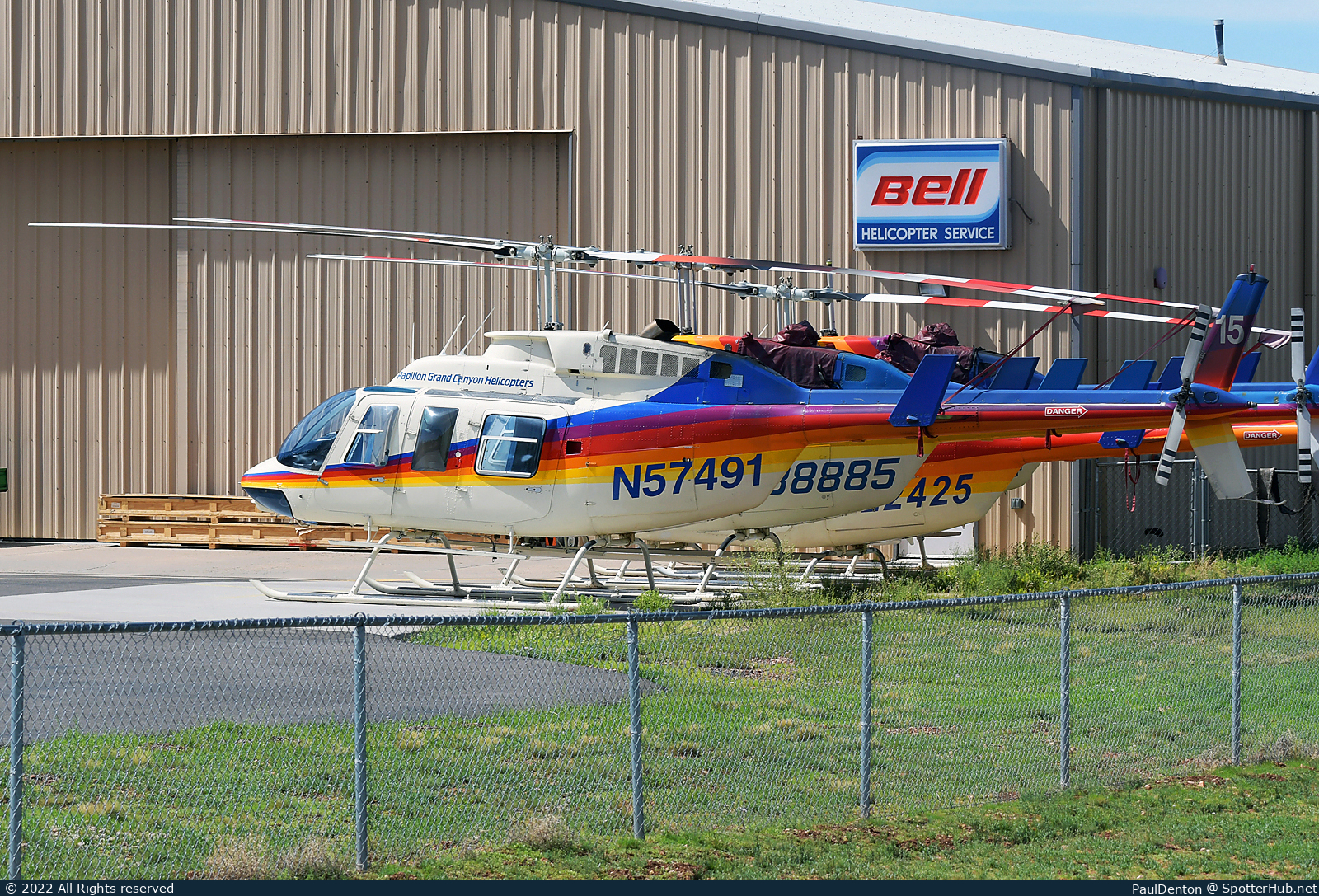 Photo of N57491 - Bell 206L-1 LongRanger operated by Papillon Helicopters