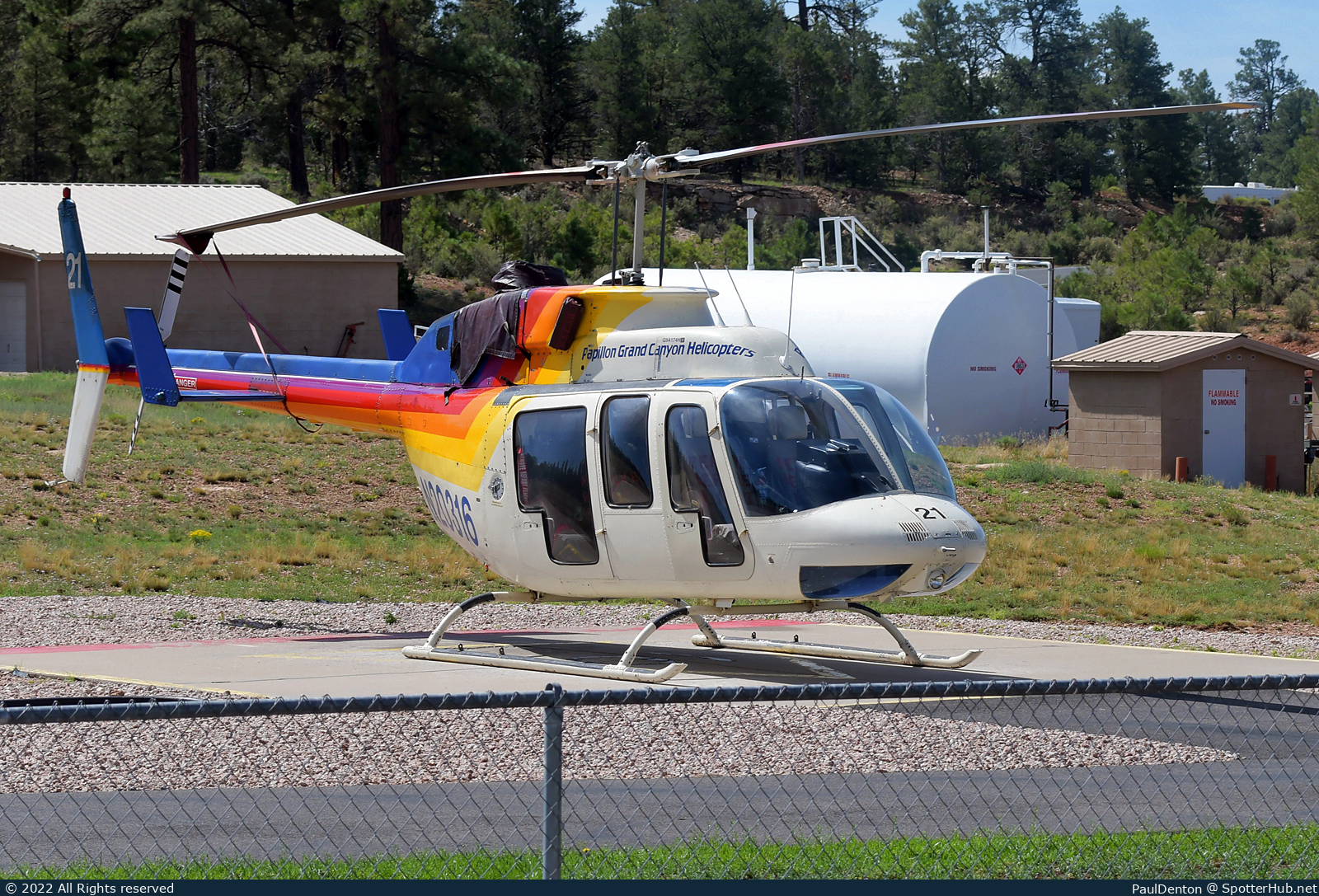 Photo of N20316 - Bell 206L-1 LongRanger operated by Papillon Helicopters