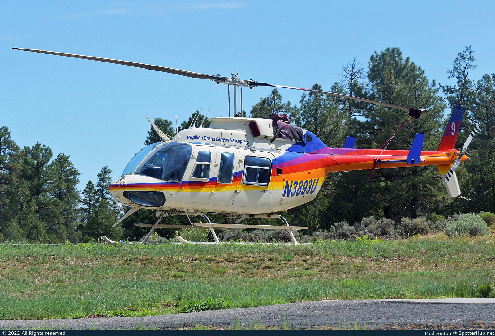 Photo of N3893U - Bell 206L-3 LongRanger III operated by Papillon Helicopters
