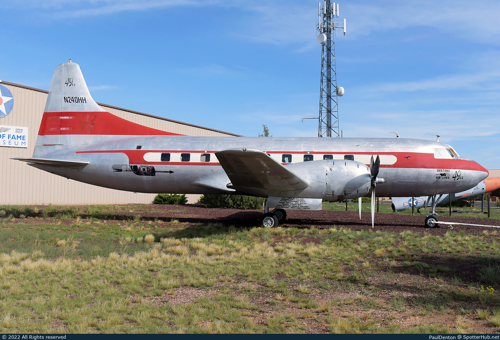 Photo of N240HH - Convair CV-240-1 operated by Western Airlines