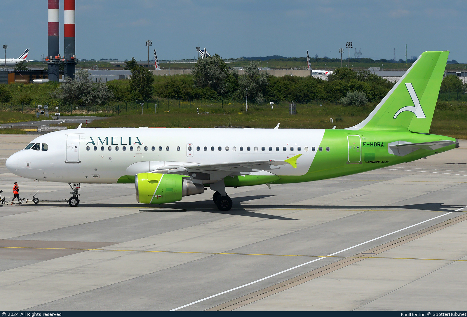 Photo of F-HDRA - Airbus A319-112 operated by Amelia International