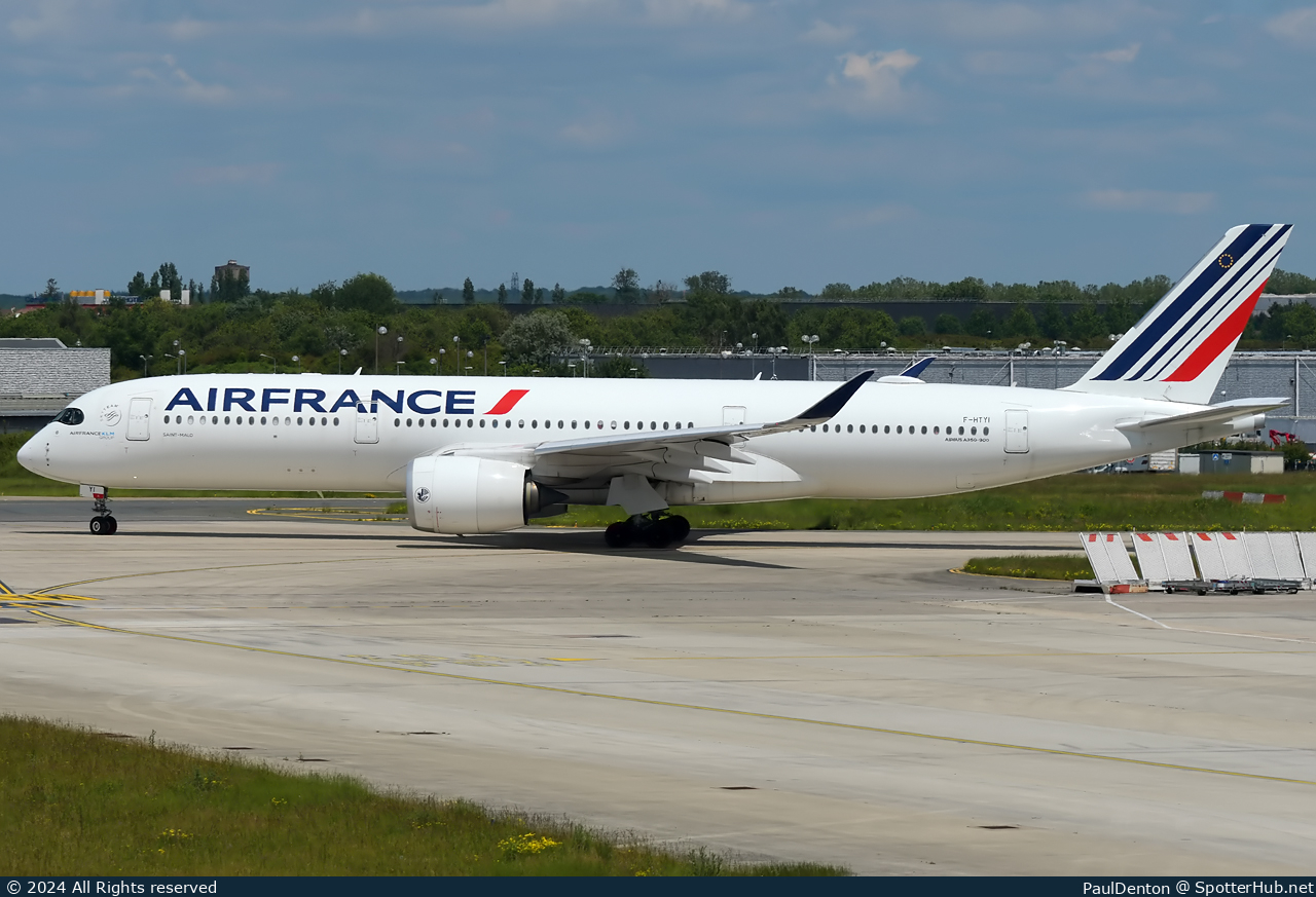 Photo of F-HTYI - Airbus A350-941 operated by Air France